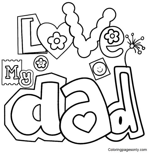 Super Dad Coloring Book