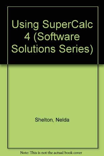 SuperCALC 4 Limited-Use Software Pkg.