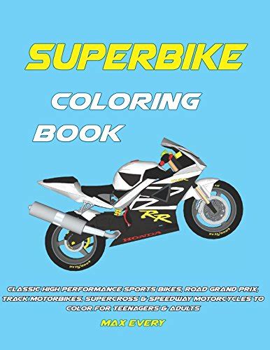 Superbike Coloring Book