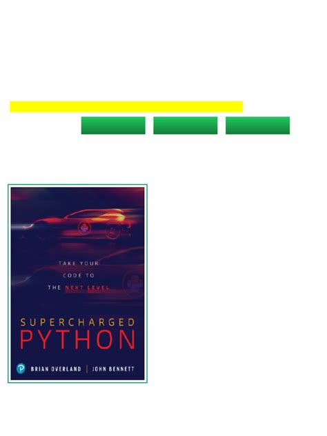 Supercharged Python: Take Your Code to the Next Level