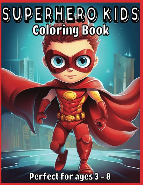 Superhero Coloring Book