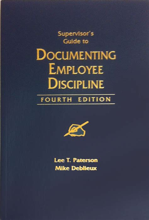 Supervisor's Guide to Documenting Employee Discipline