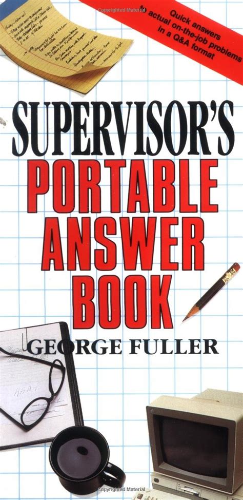 Supervisor's Portable Answer Book