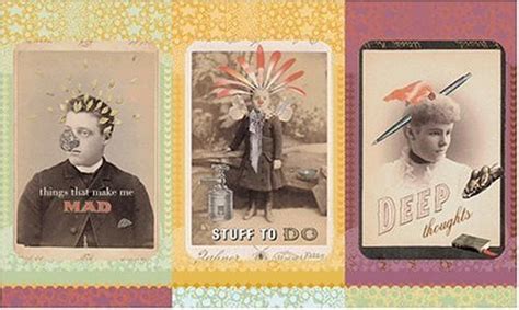 Surreal Collage Mini Note Pads