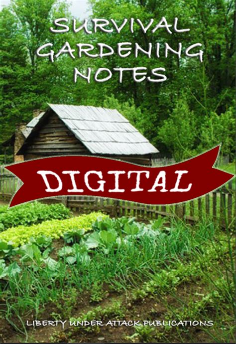 Survival Gardening Notes