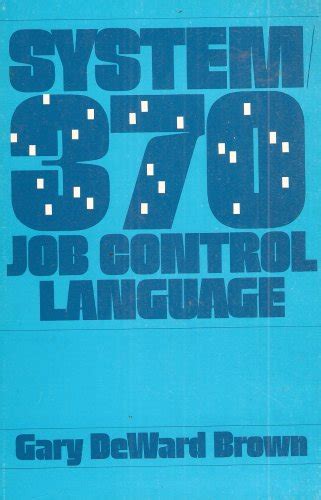 System/370 Job Control Language
