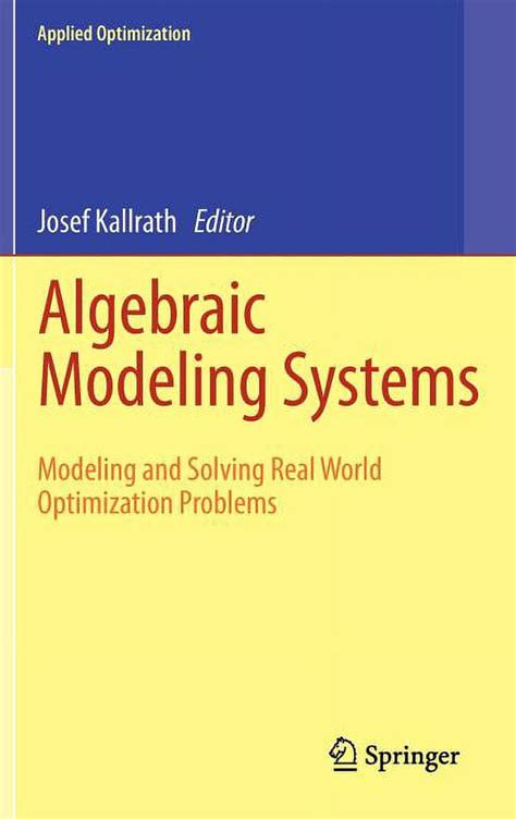 System Modeling and Optimization