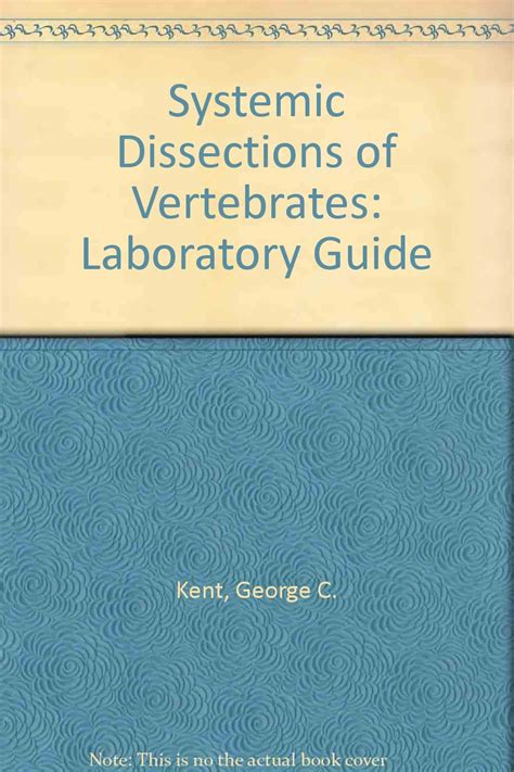 Systemic Dissections of Vertebrates: Laboratory Guide