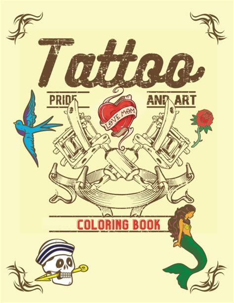 TATTOO COLORING BOOK