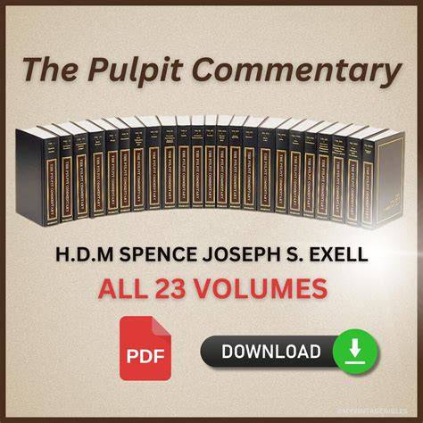 THE PULPIT COMMENTARY COMPLETE IN 23 VOLUMES