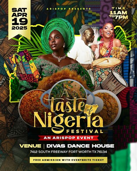 THE TASTE OF NIGERIA