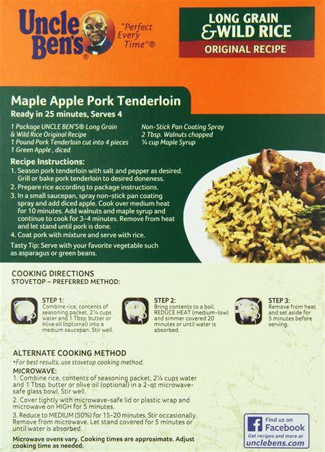 THE UNCLE BEN'S BOOK OF RICE RECIPES
