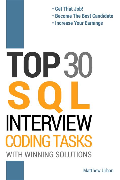 TOP 30 SQL Interview Coding Tasks