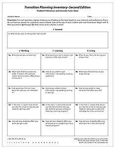 TPI2 Student Preferences & Interests Form Basic (25)