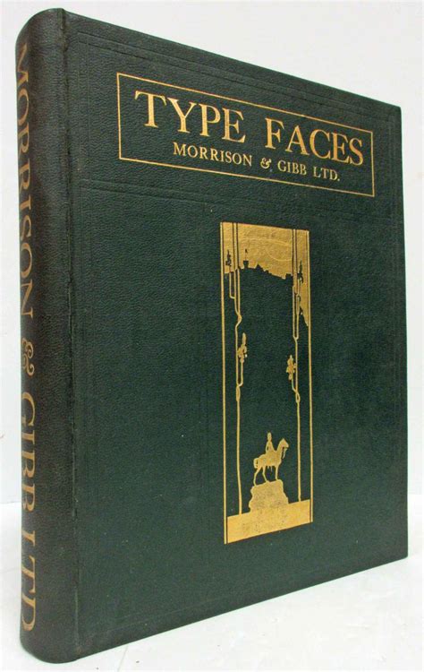 TYPE FACES OF MORRISON & GIBBS