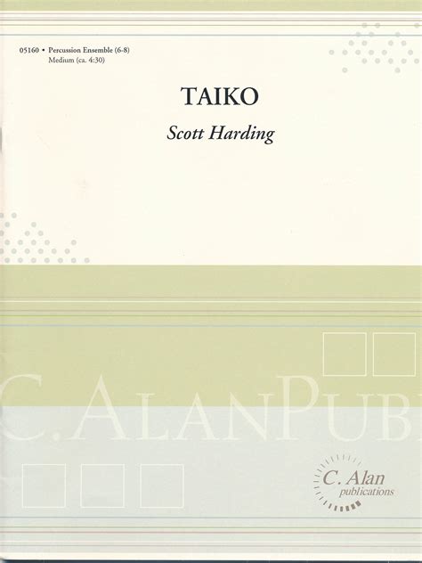 Taiko - Scott Harding [DIGITAL]