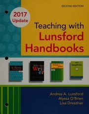Teaching with Lunsford Handbooks 2017 Update
