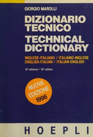 Technical Dictionary English-Italian Italian-English