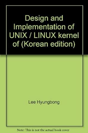 Technology of Linux kernel design (Korean Edition)