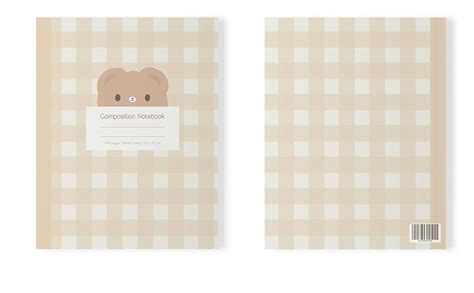 Teddy bear Composition Notebook