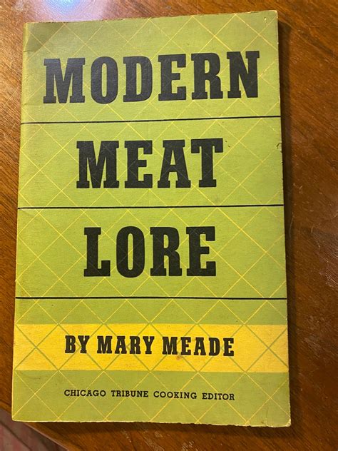 Tempting Meat Recipes 1935