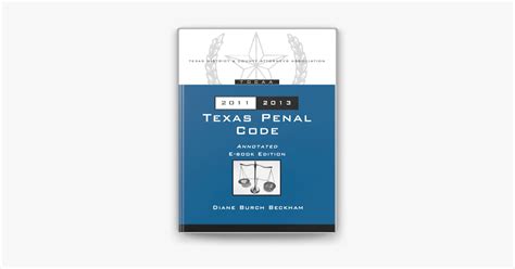 Texas Penal Code 2011-2013
