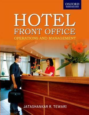 Textbook of Front Office Management and Operations