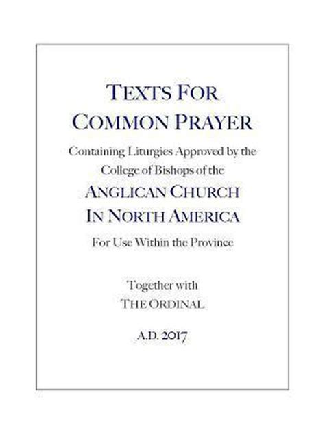 Texts for Common Prayer II