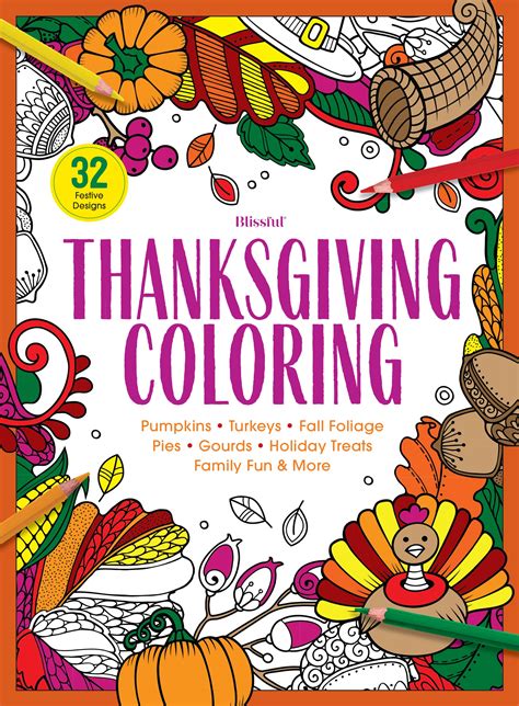 Thanksgiving Adult Coloring pages #2