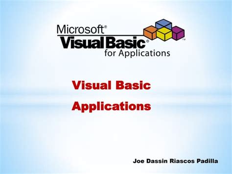 The +Plus Series: Visual Basic for Applications