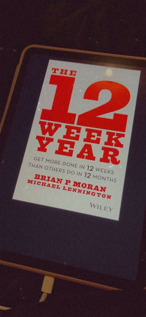 The 12 Week Year