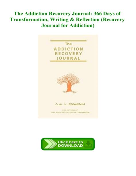 The Addiction Recovery Journal