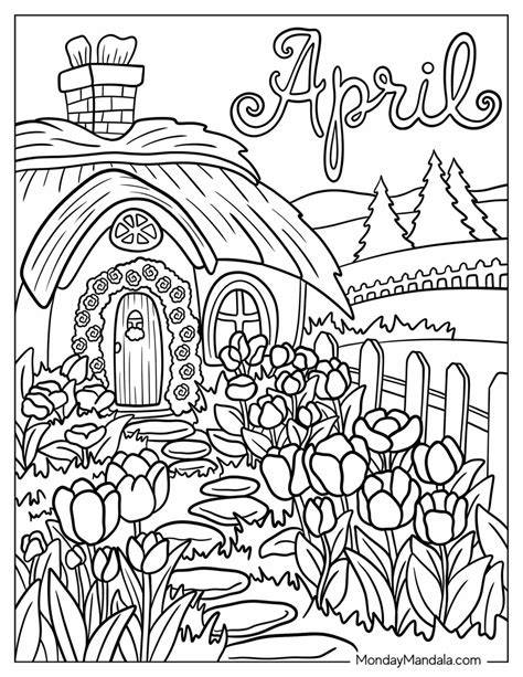 The April Coloring Book (Coloring Books by Month)
