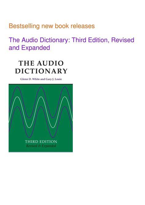 The Audio Dictionary