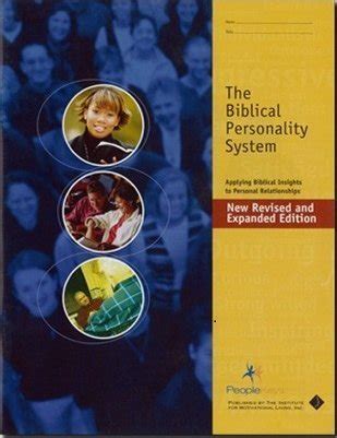 The Biblical Personality System