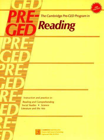 The Cambridge Pre-Ged Program in Reading Skills