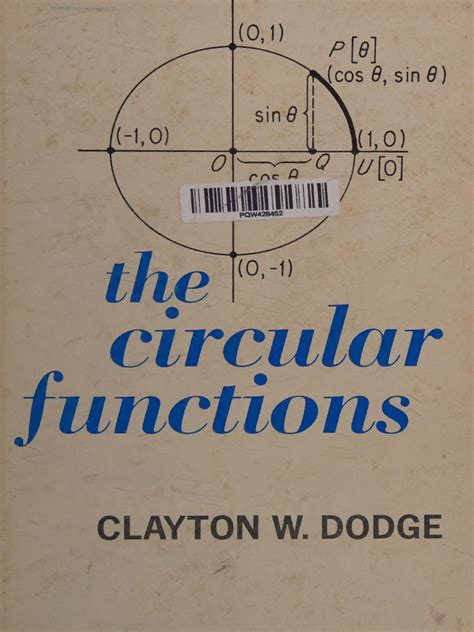 The Circular Functions