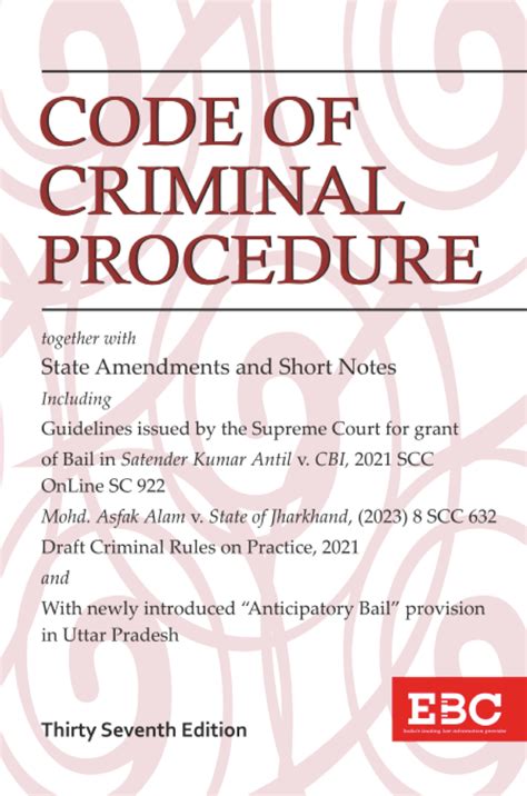 The Code of Criminal Procedure