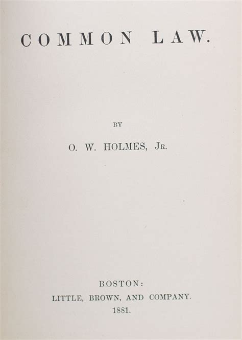 The Common Law