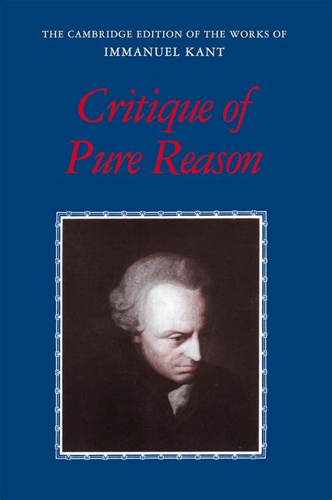 The Critique of Pure Reason