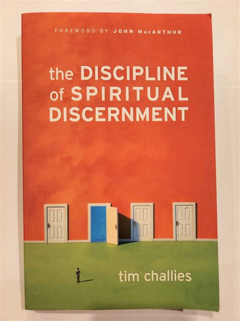 The Discipline of Spiritual Discernment
