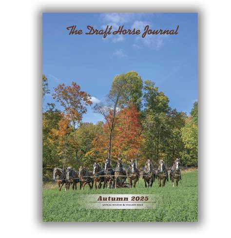 The Draft Horse Journal-Autumn 1978