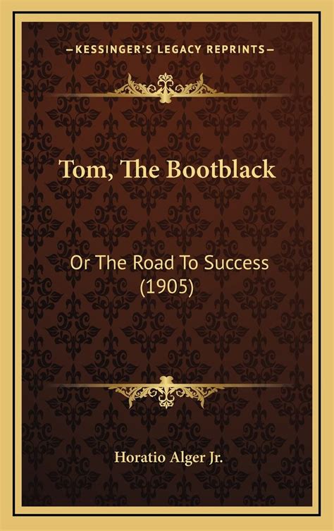 The Evolution of a Bootblack