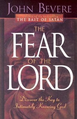 The Fear of the Lord...