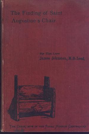 The Finding of St. Augustine's Chair...