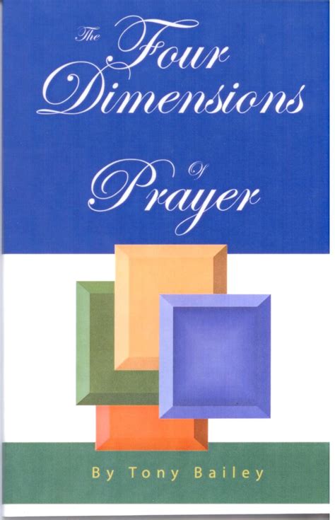 The Four Dimensions of Prayer