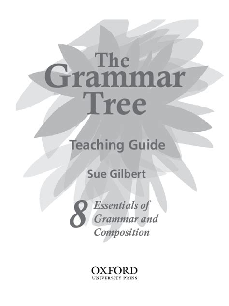 The Grammar Tree Teaching Guide 8