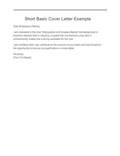 The Guide to Basic Cover Letter Writing