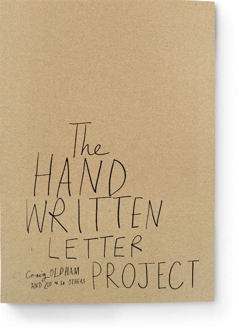 The Hand Written Letter Project