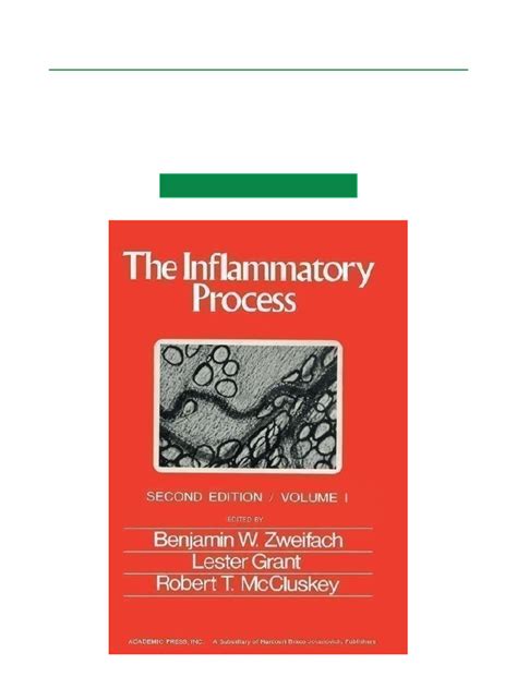 The Inflammatory Process: Volume 2